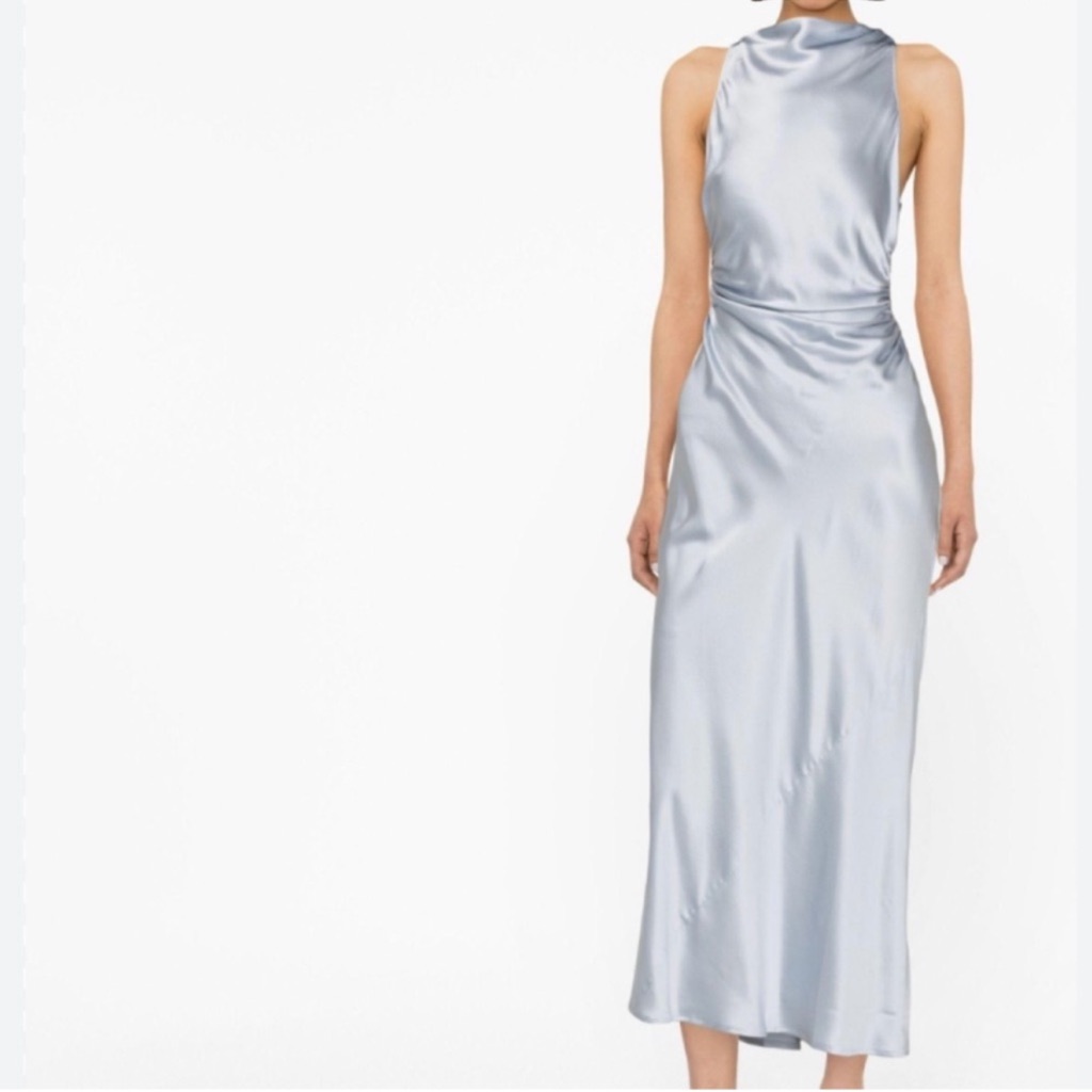 Cassette Silk Dress